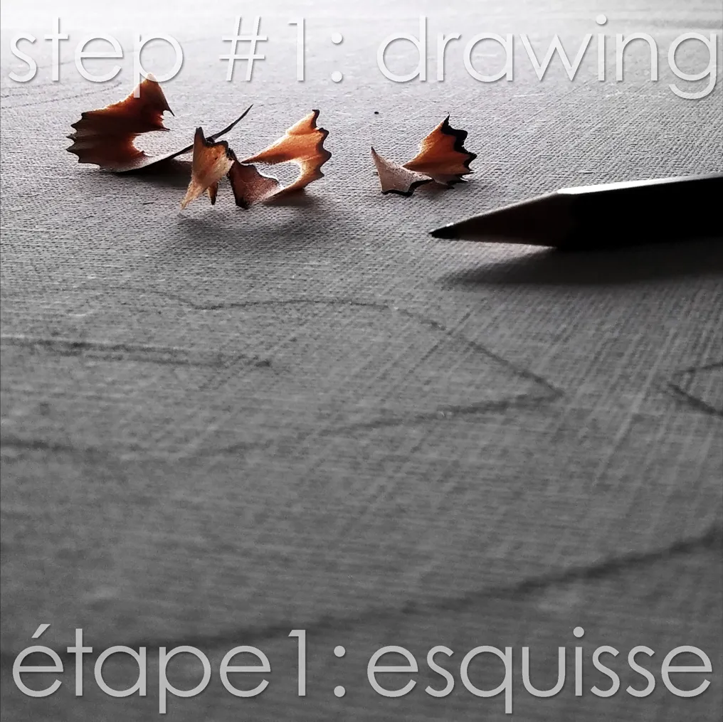 Etape 1 : l'esquisse