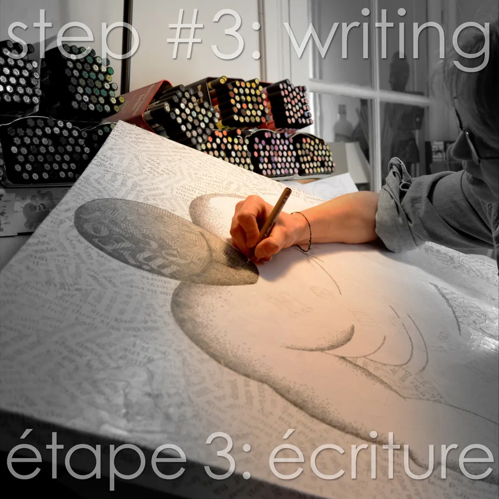 étape 3 : l'écriture