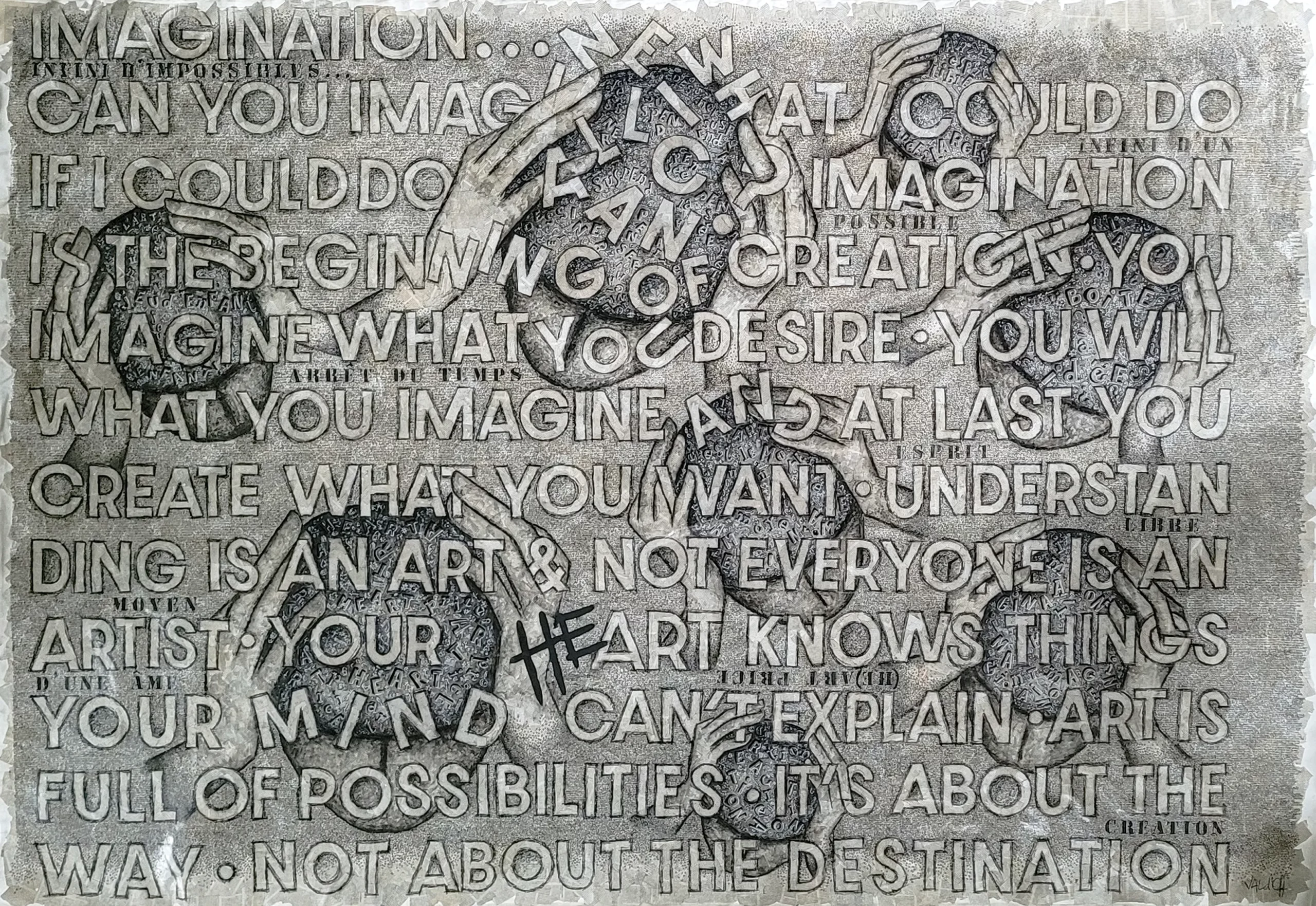Tableau Imagination vue complète